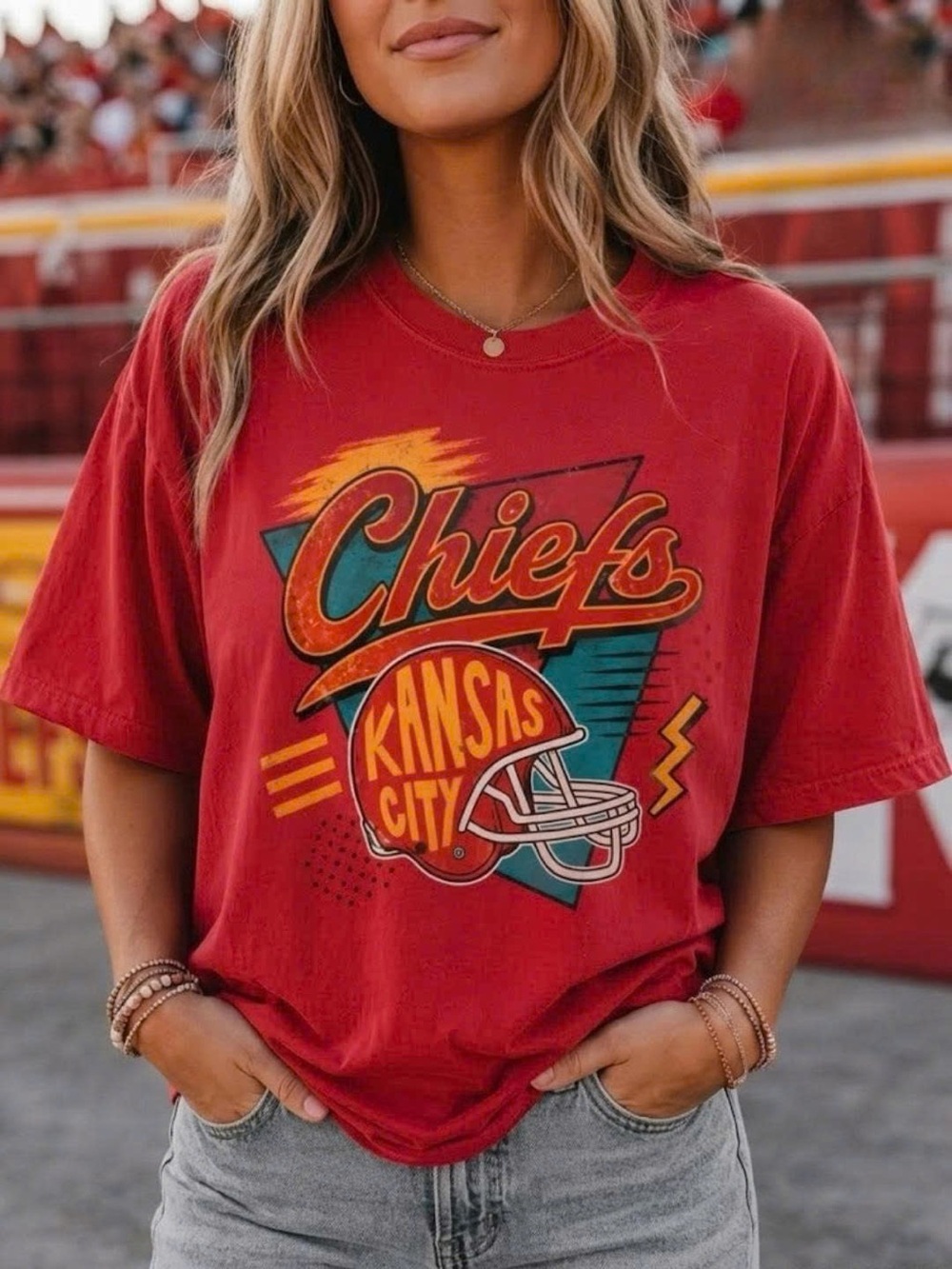 Kansas City Chiefs Red Graphic Tee